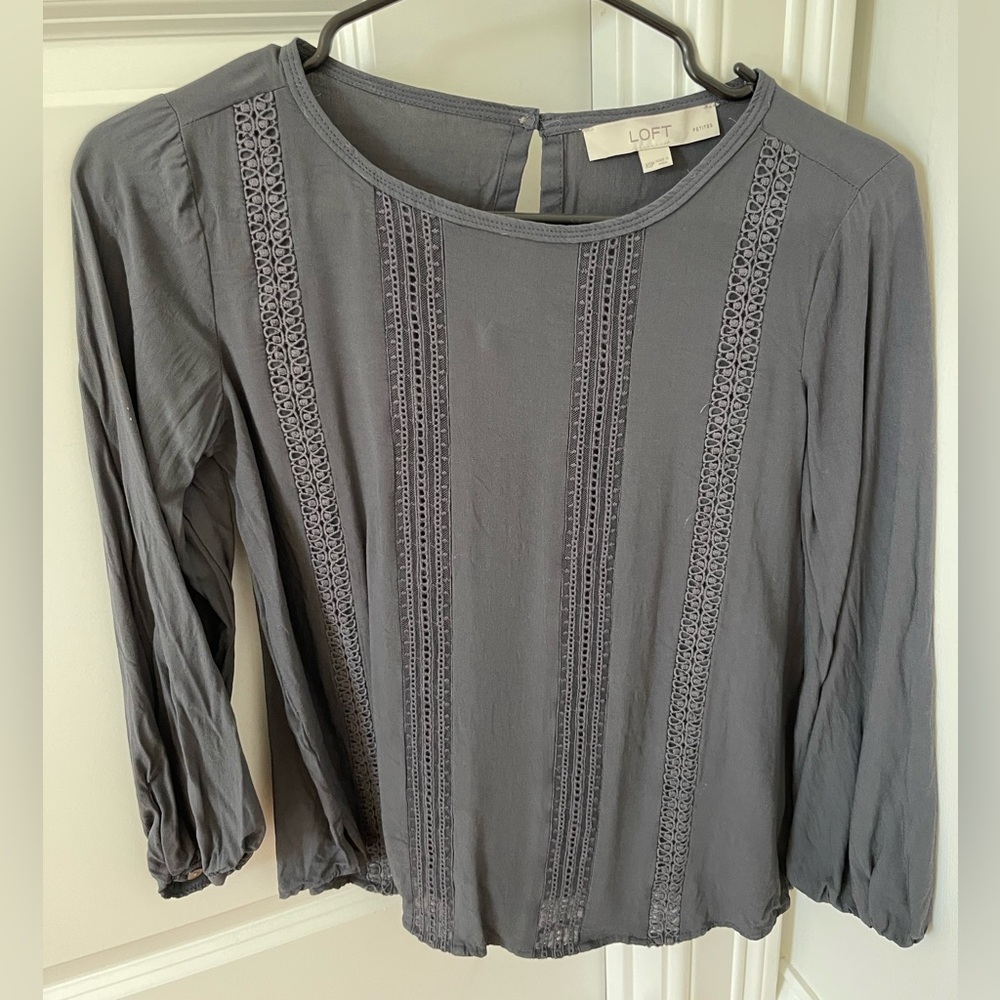 Cute loft xsp blouse - darker/charcoal color